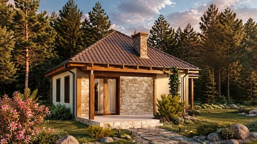 Фотография проекта дома «Дом 50» площадью 50 м²
