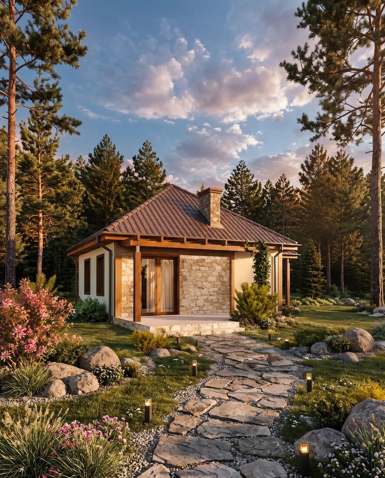 Фотография проекта дома «Дом 50» площадью 50 м²