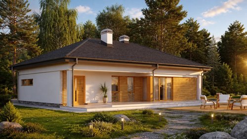 Фотография проекта дома «Дом 150» площадью 150 м²