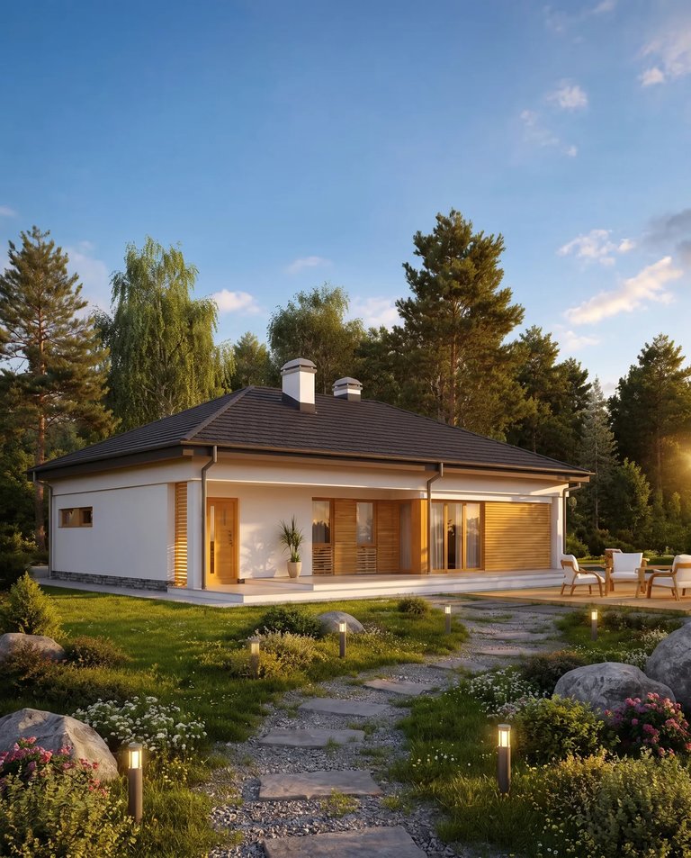 Фотография проекта дома «Дом 150» площадью 150 м²