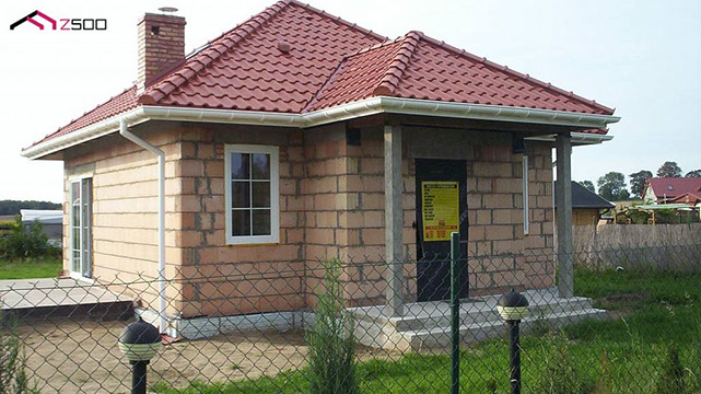 Проект современного дома «Дом 50» площадью 50 м² от строительной компании ИЗБА.