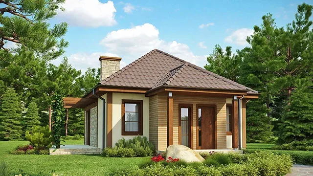 Проект дома «Дом 50» площадью 50 м²
