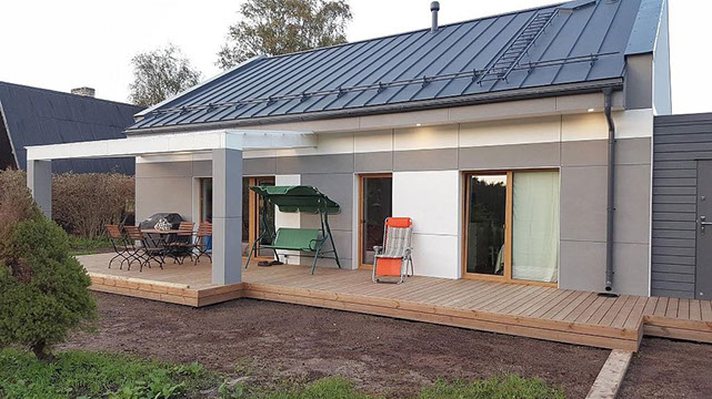 Фотография проекта дома «Дом 86» площадью 86 м² от строительной компании «ИЗБА».