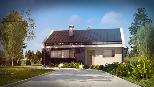 Фотография проекта дома «Дом 86» площадью 86 м²