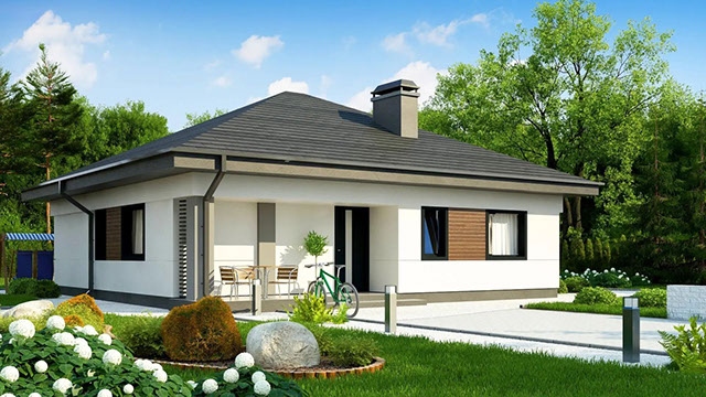 Проект дома «Дом 86-2» площадью 86 м²