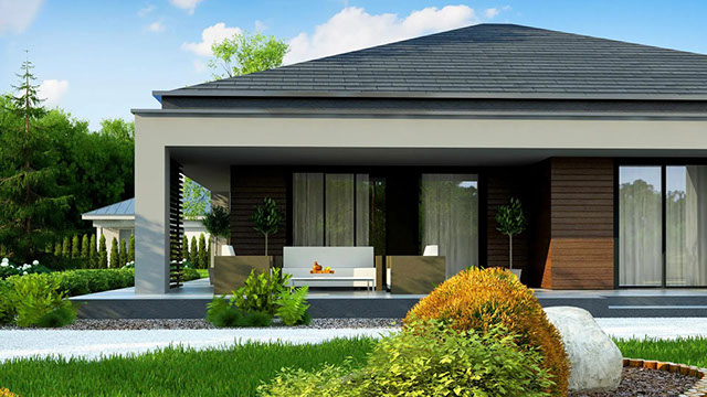 Проект дома «Дом 86-2» площадью 86 м²