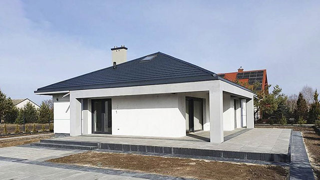 Фотография проекта дома «Дом 86-2» площадью 86 м² от строительной компании «ИЗБА».