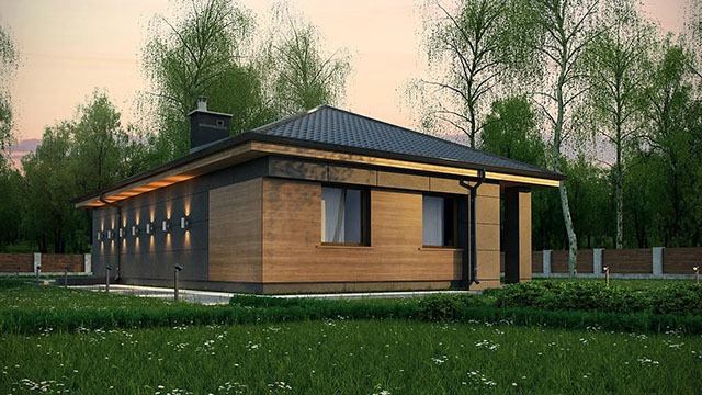 Фотография проекта дома «Дом 99» площадью 99 м²