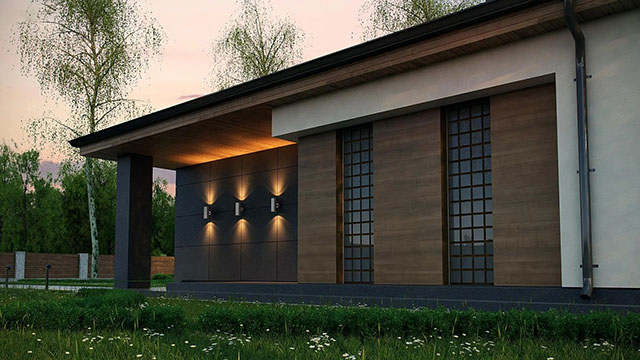 Фотография проекта дома «Дом 99» площадью 99 м²