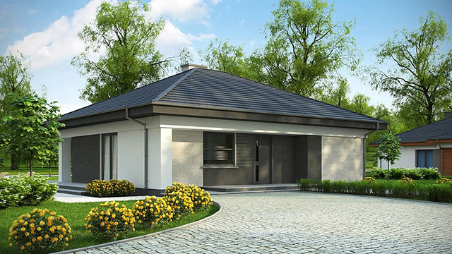 Фотография проекта дома «Дом 100» площадью 100 м²