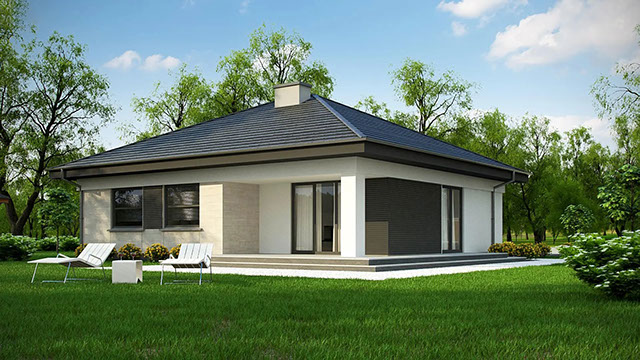 Фотография проекта дома «Дом 100» площадью 100 м²