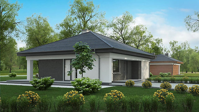 Фотография проекта дома «Дом 100» площадью 100 м²