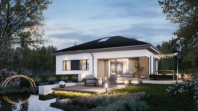 Фотография проекта дома «Дом 101-2» площадью 101 м²