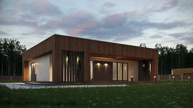 Фотография проекта дома «Дом 103» площадью 103 м²