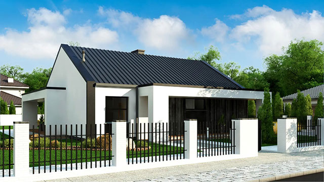 Фотография проекта дома «Дом 104» площадью 104 м²