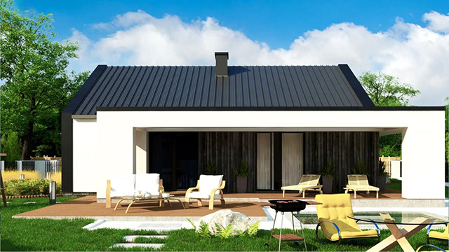 Фотография проекта дома «Дом 104» площадью 104 м²