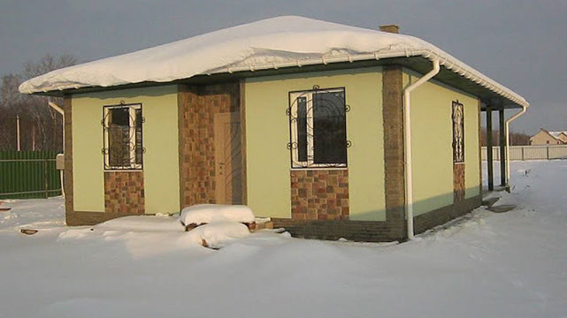 Фотография проекта дома «Дом 64» площадью 64 м² от строительной компании ИЗБА.