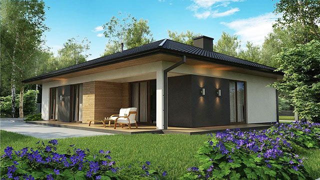 Фотография проекта современного дома «Дом 106» площадью 106 м²