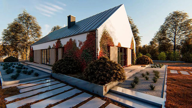 Проект дома «Дом 107» площадью 107 м²