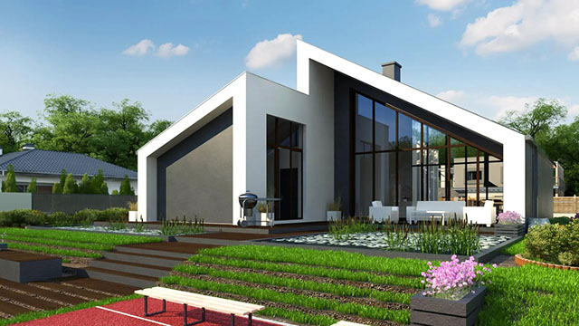 Фотография проекта дома «Дом 113» площадью 113 м² от строительной компании «ИЗБА».