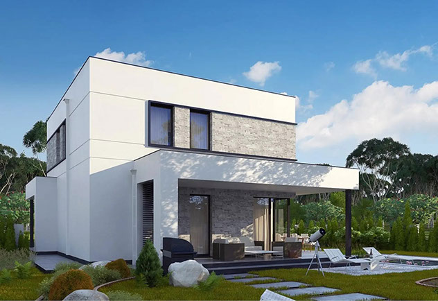 Проект дома «Дом 124» площадью 124 м²