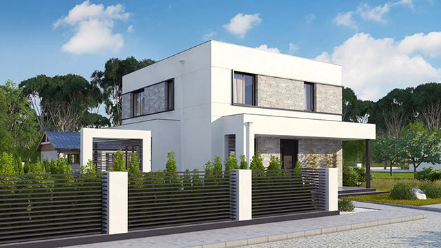 Фотография проекта дома «Дом 124» площадью 124 м².