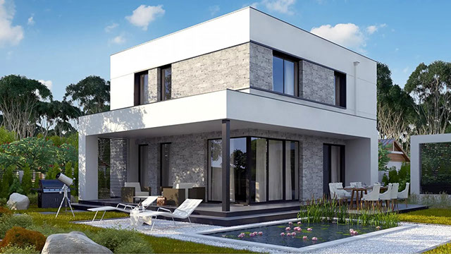 Проект дома «Дом 124» площадью 124 м²