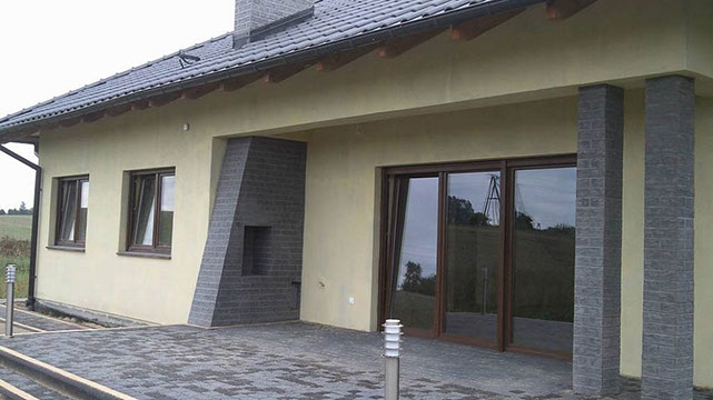 Экстерьер проекта дома «Дом 142-2» площадью 142 м² от строительной компании «ИЗБА».