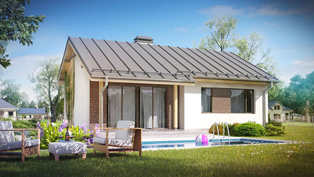 Фотография проекта дома «Дом 65» площадью 65 м²