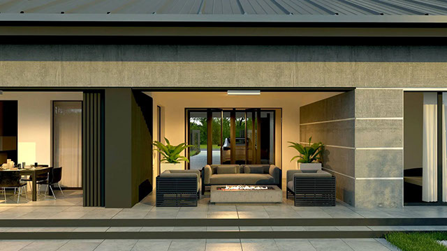 Фотография проекта дома «Дом 148» площадью 148 м² от строительной компании «ИЗБА».