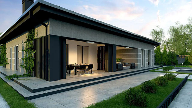 Фото проекта дома «Дом 148» площадью 148 м² от строительной компании ИЗБА