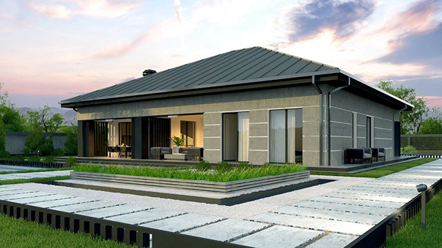 Фотография проекта дома «Дом 148» площадью 148 м²