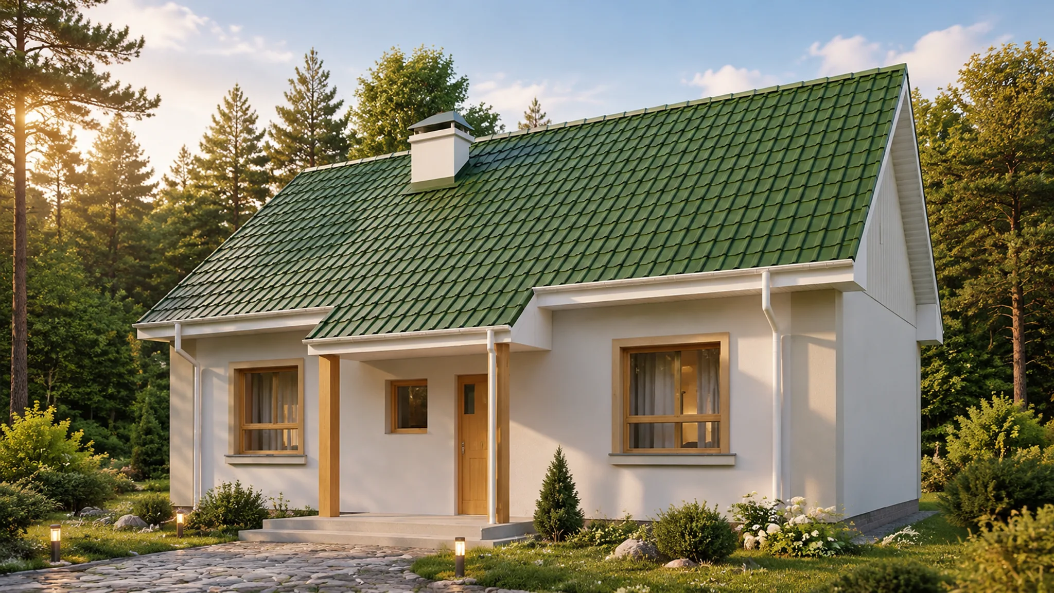 Фотография проекта дома «Дом 65-2» площадью 65 м²