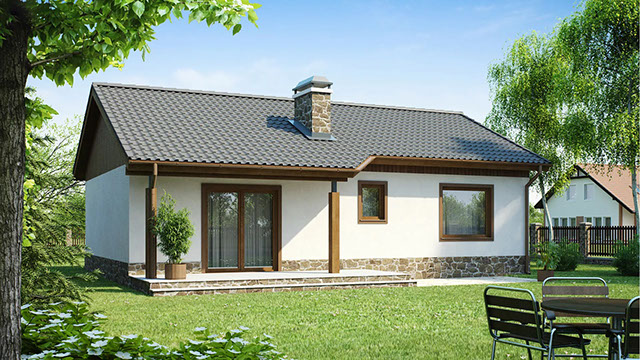 Проект дома «Дом 73» площадью 73 м²