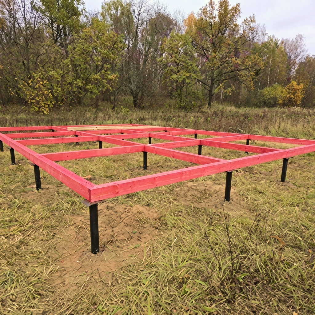 Этап 2 — Подготовка фундамента