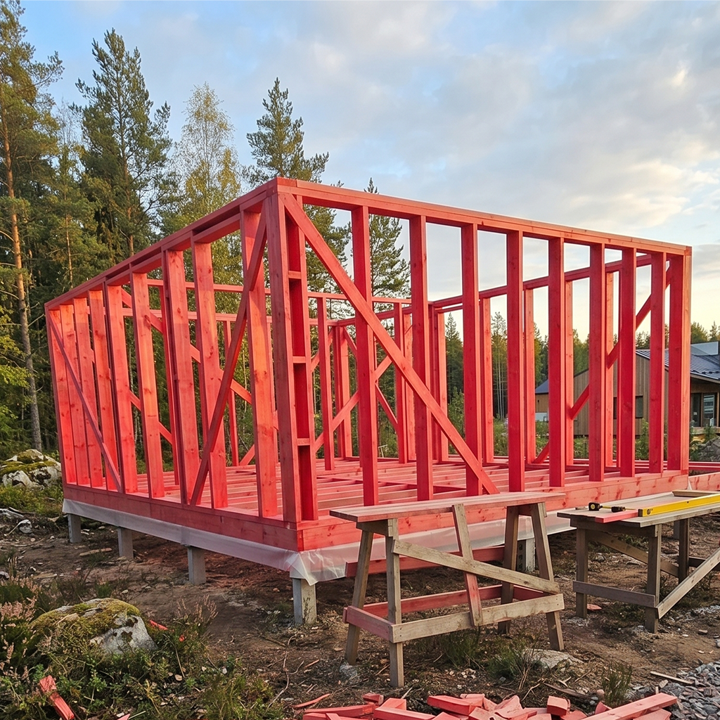 Этап 3 — Возведение каркаса