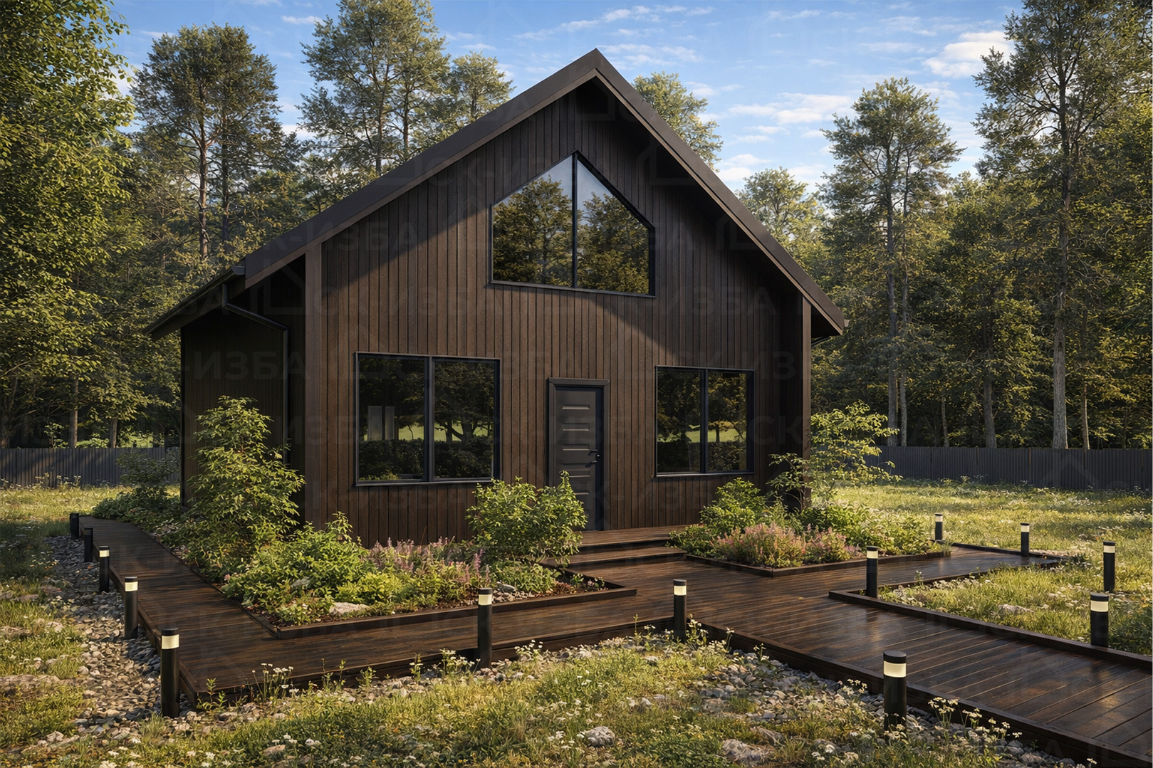 Проект К-137: фасад дома