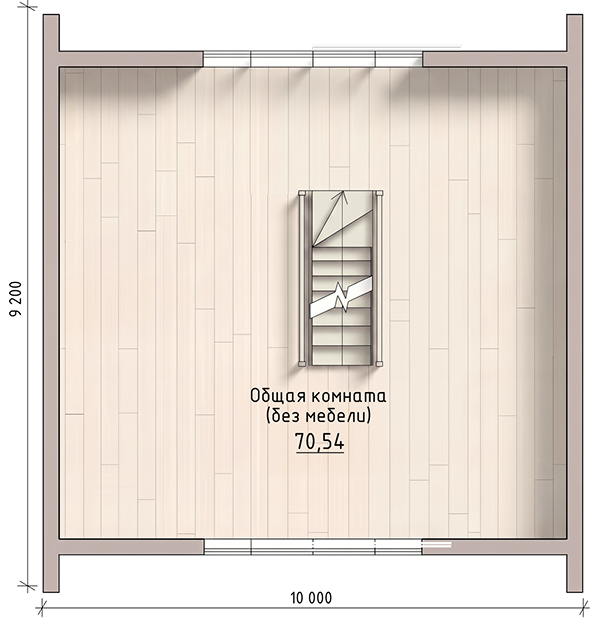 Планировка второго этажа