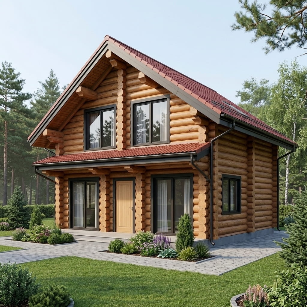 Дом из брёвна