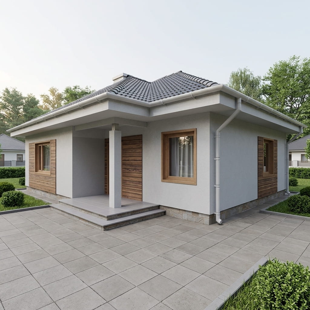 Дом из газобетона