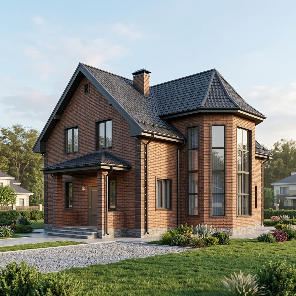 Дом из кирпича