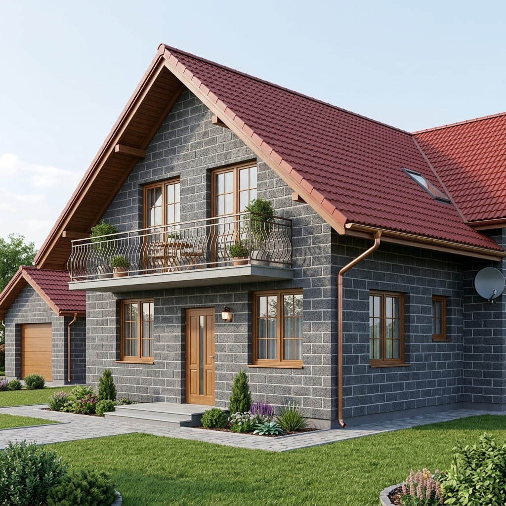 Дом из отсевоблока